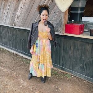 Rhode Resort Tie Dye Lea Dress Size XS Pre-owned